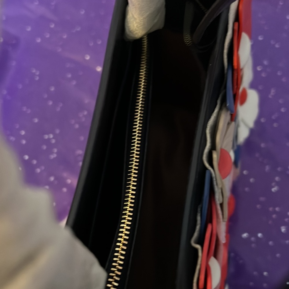 Kate Spade flowered handbag tote/crossbody - Picture 6 of 6